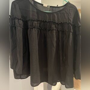 Ladies black Gap shirt